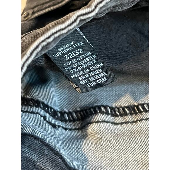 Rue 21 Skinny Supreme Flex jeans Mens 32x32 - Picture 5 of 5